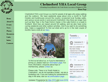 Tablet Screenshot of chelmsfordyha.org.uk